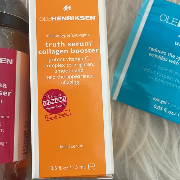 NWT NIB Ole Henriksen skincare set 8 pcs w pouch Sephora $100 insane deal! - Picture 4 of 7